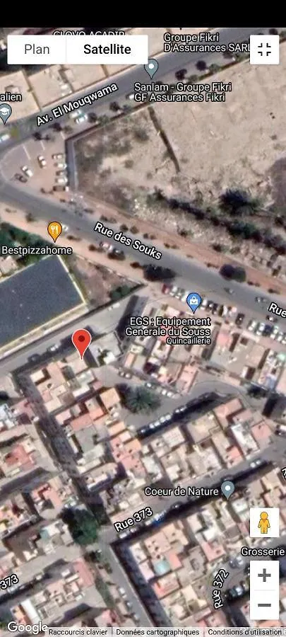 Appartement Meuble Pres Du Grand Souk Elhad Agadir Apartament